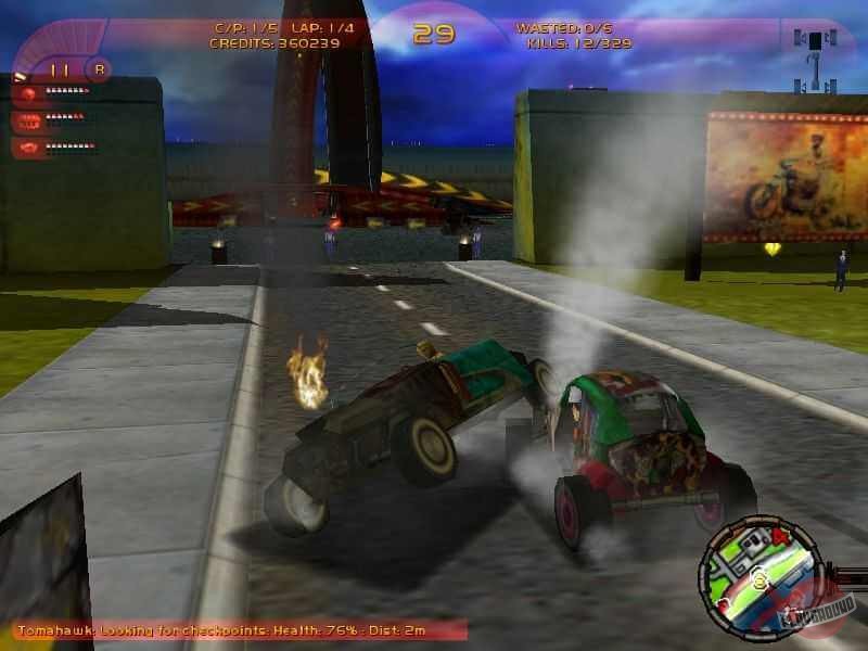 Скриншот из игры Carmageddon TDR 2000 - 12