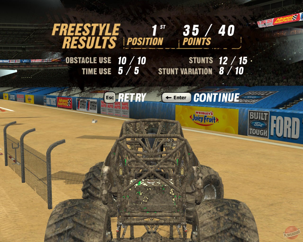 Скриншот из игры Monster Jam - 28
