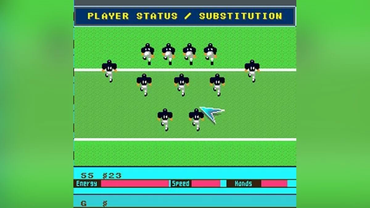 Скриншот из игры Super Play Action Football - 2