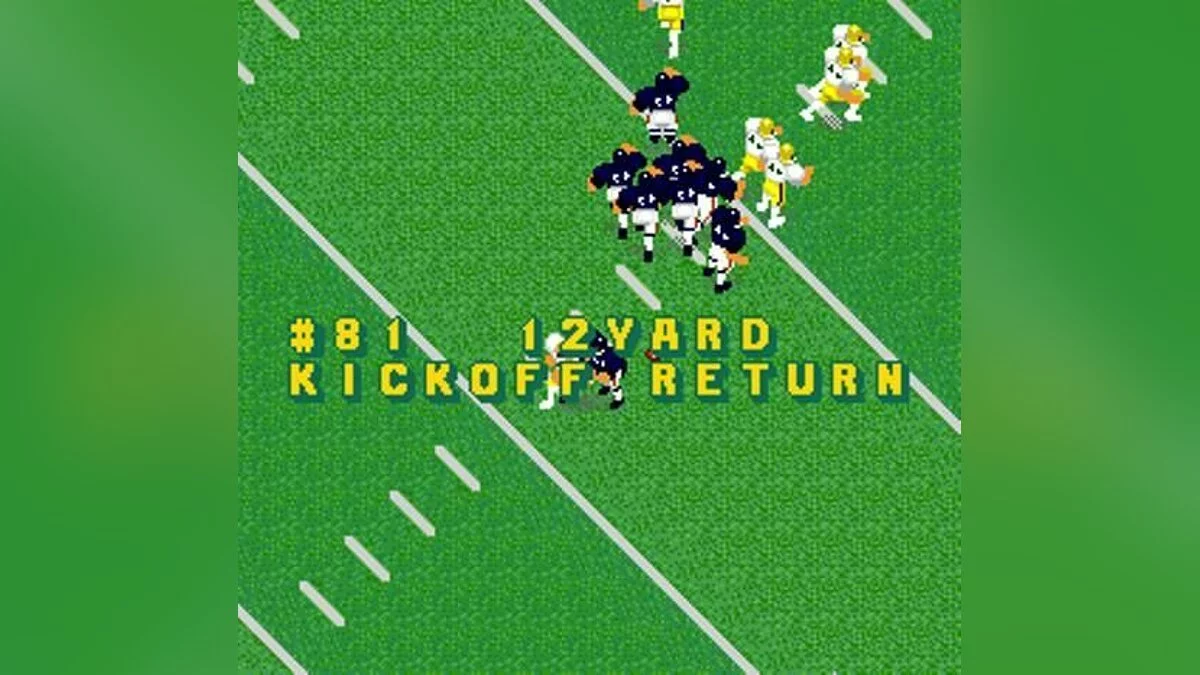 Скриншот из игры Super Play Action Football - 6