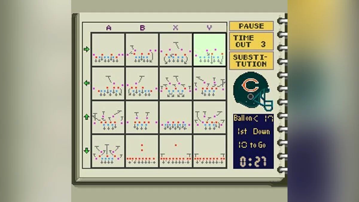 Скриншот из игры Super Play Action Football - 9