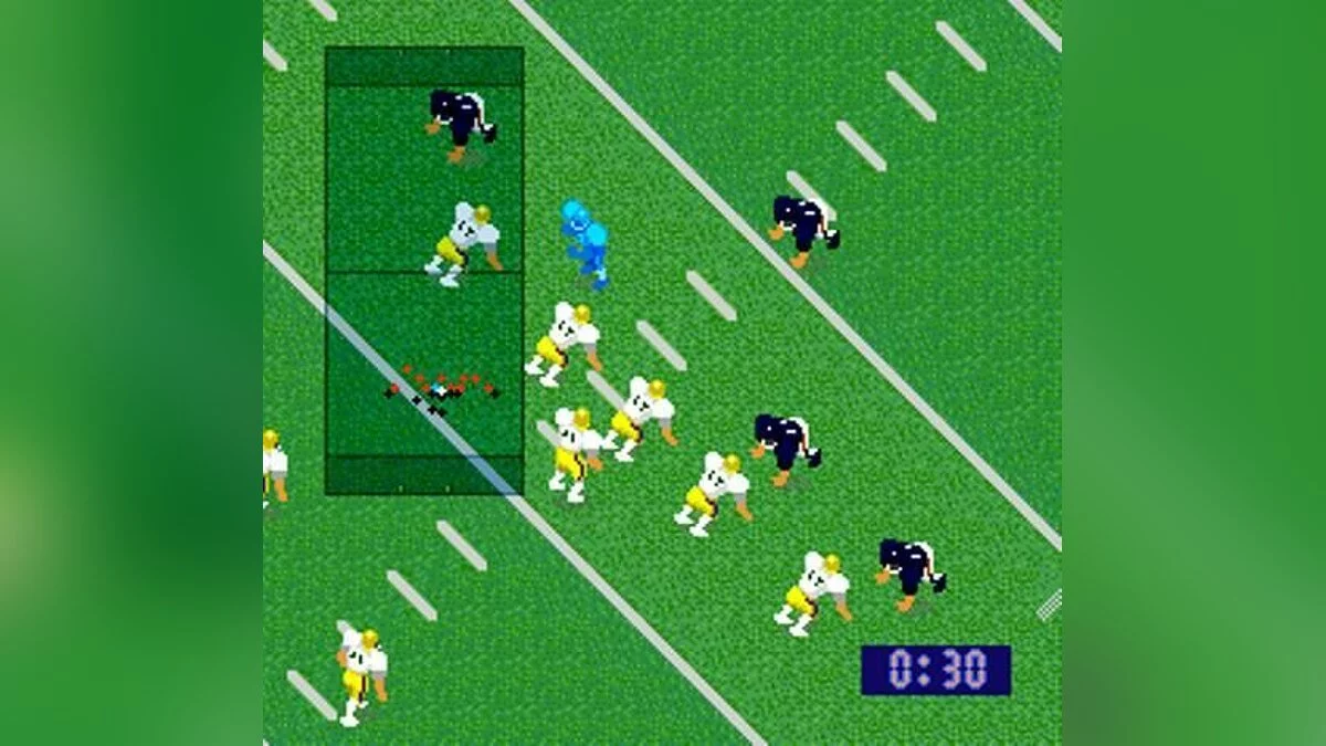 Скриншот из игры Super Play Action Football - 3