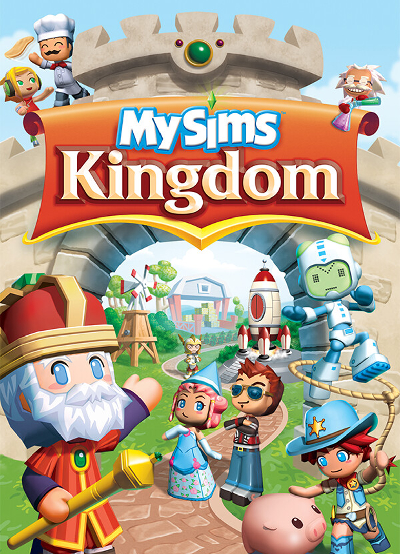 Обложка игры MySims Kingdom