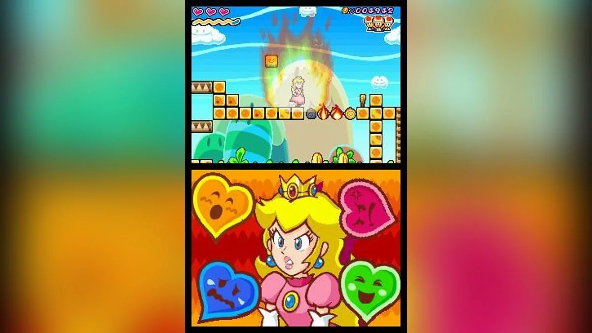 Скриншот из игры Super Princess Peach - 1