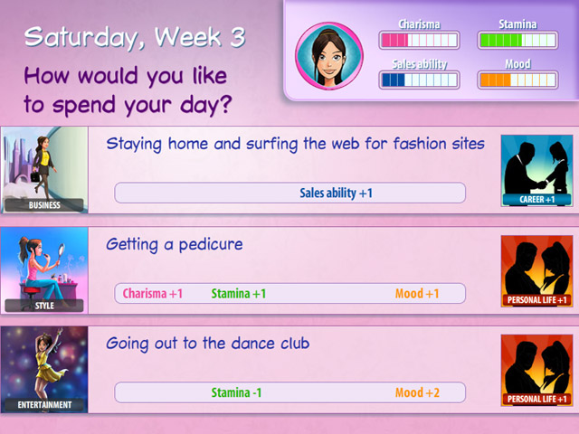 Скриншот из игры Fashion Boutique - 9