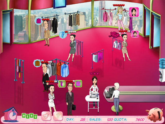 Скриншот из игры Fashion Boutique - 8