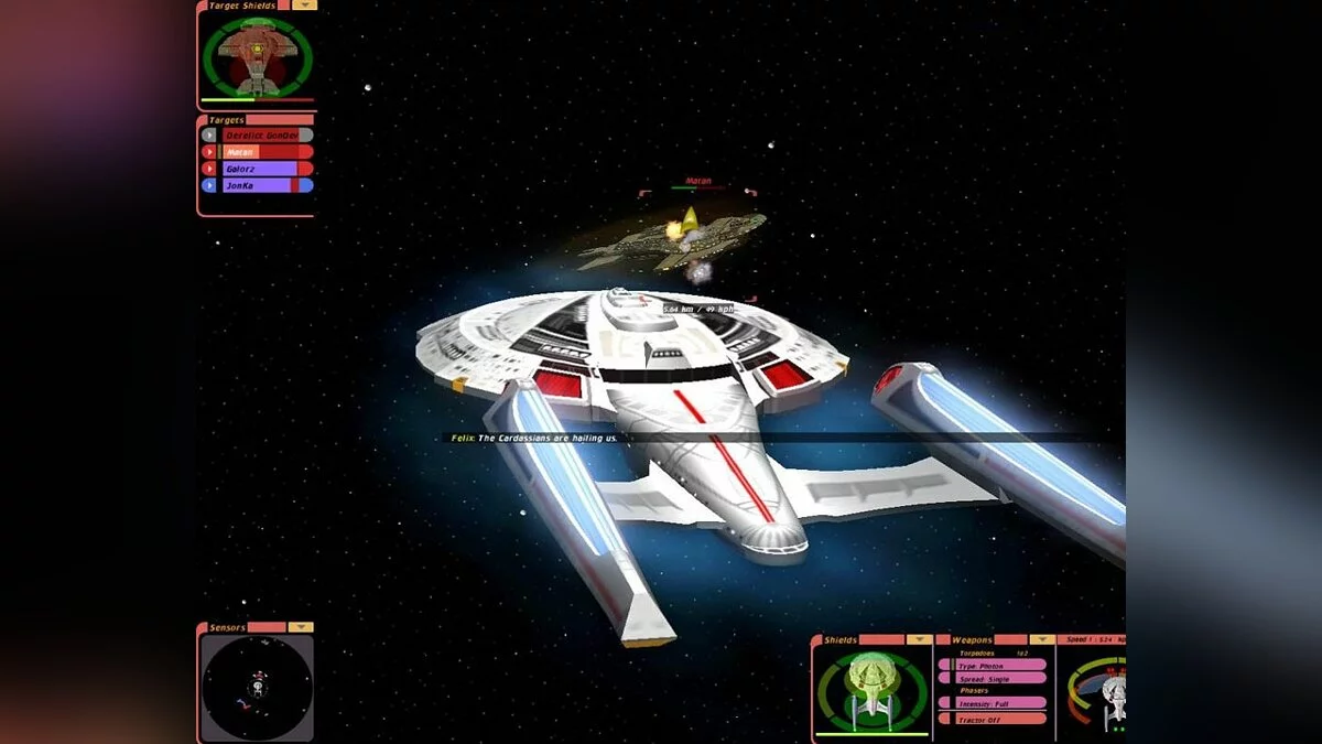 Скриншот из игры Star Trek: Bridge Commander - 7