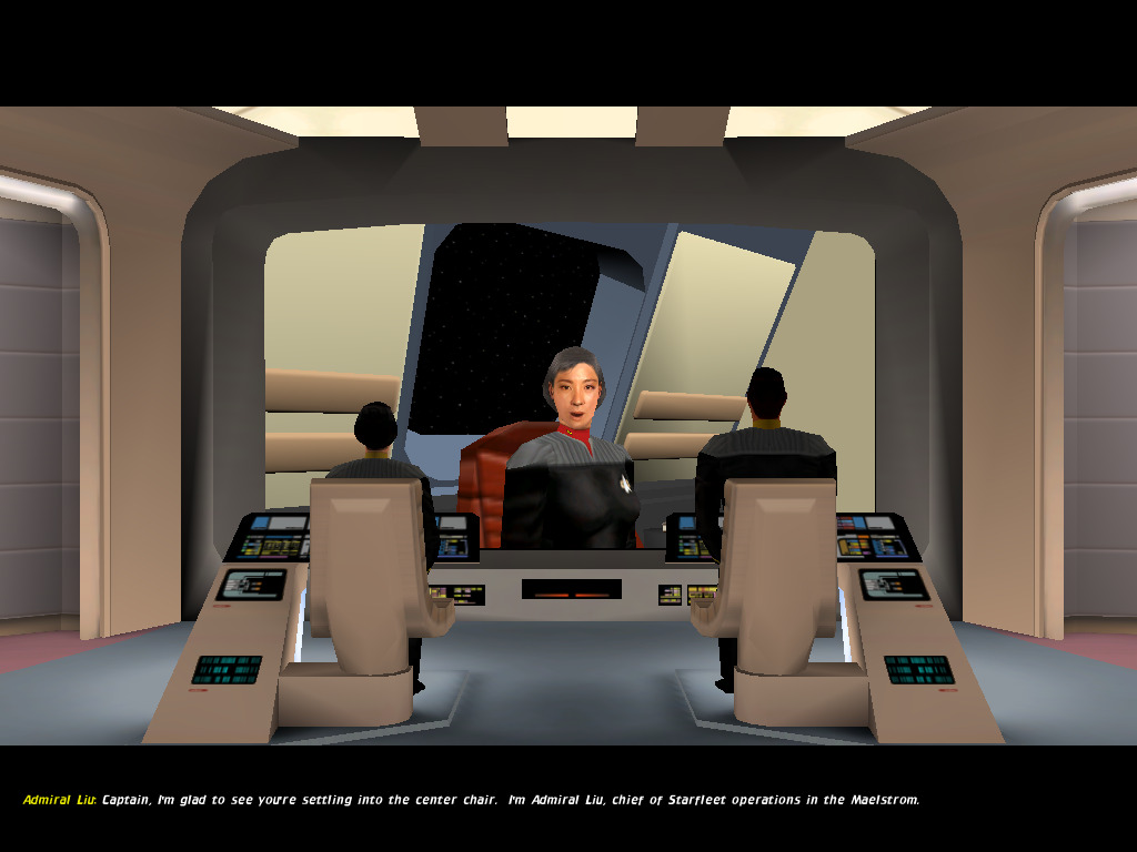 Скриншот из игры Star Trek: Bridge Commander - 6