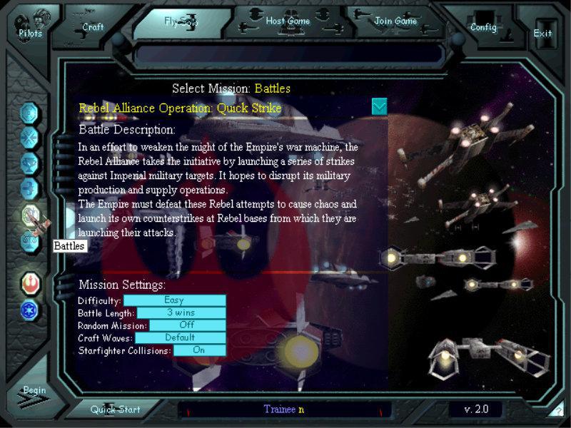 Скриншот из игры Star Wars: X-Wing vs. TIE Fighter - 30