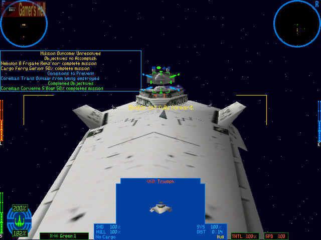 Скриншот из игры Star Wars: X-Wing vs. TIE Fighter - 1