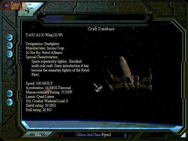 Скриншот из игры Star Wars: X-Wing vs. TIE Fighter - 6
