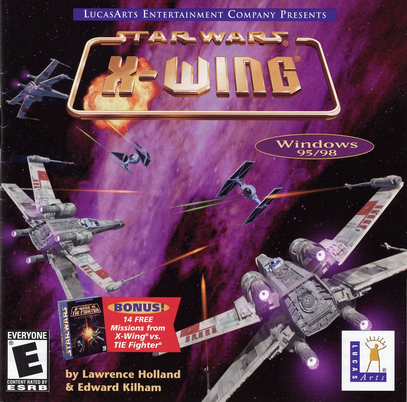 Обложка игры Star Wars: X-Wing