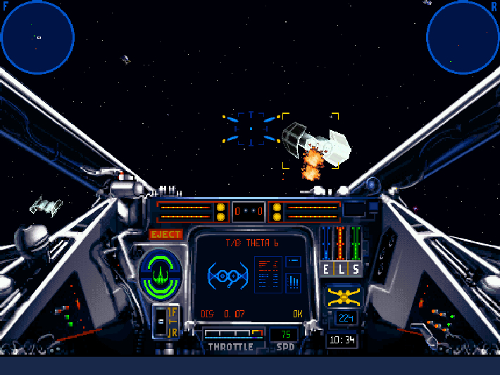 Скриншот из игры Star Wars: X-Wing - 7