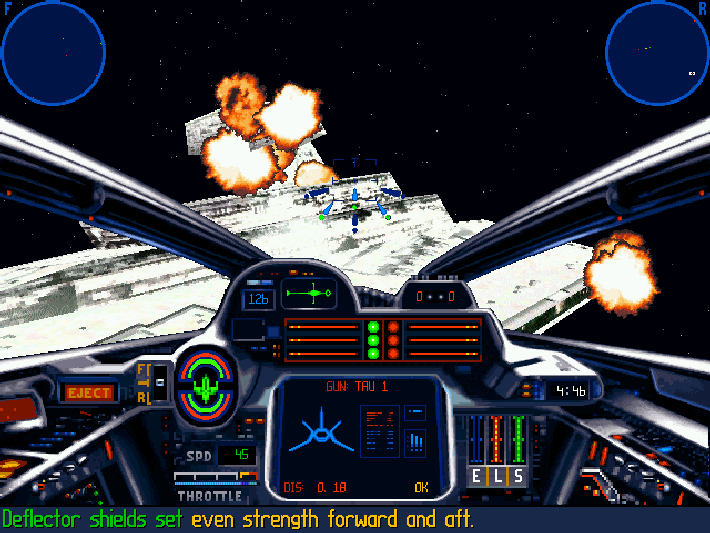 Скриншот из игры Star Wars: X-Wing - 12