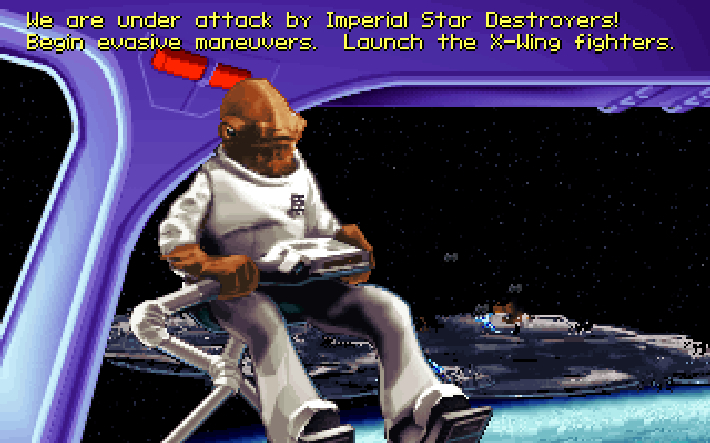 Скриншот из игры Star Wars: X-Wing - 22