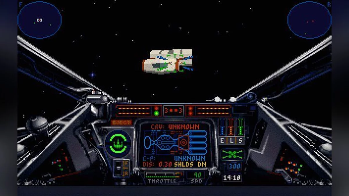 Скриншот из игры Star Wars: X-Wing - 3
