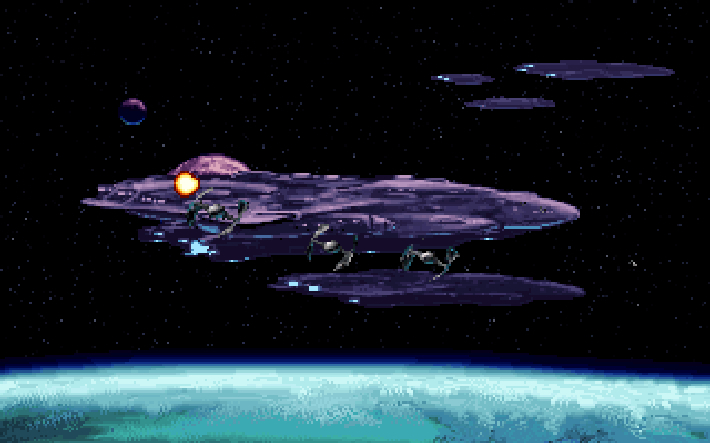 Скриншот из игры Star Wars: X-Wing - 10