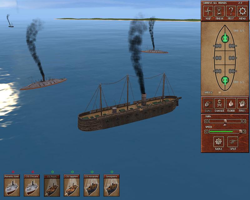 Скриншот из игры Ironclads: American Civil War - 8