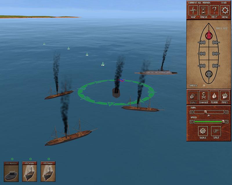 Скриншот из игры Ironclads: American Civil War - 27