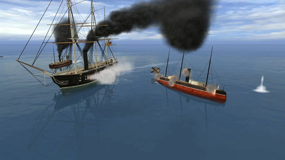 Скриншот из игры Ironclads: Anglo Russian War 1866 - 6