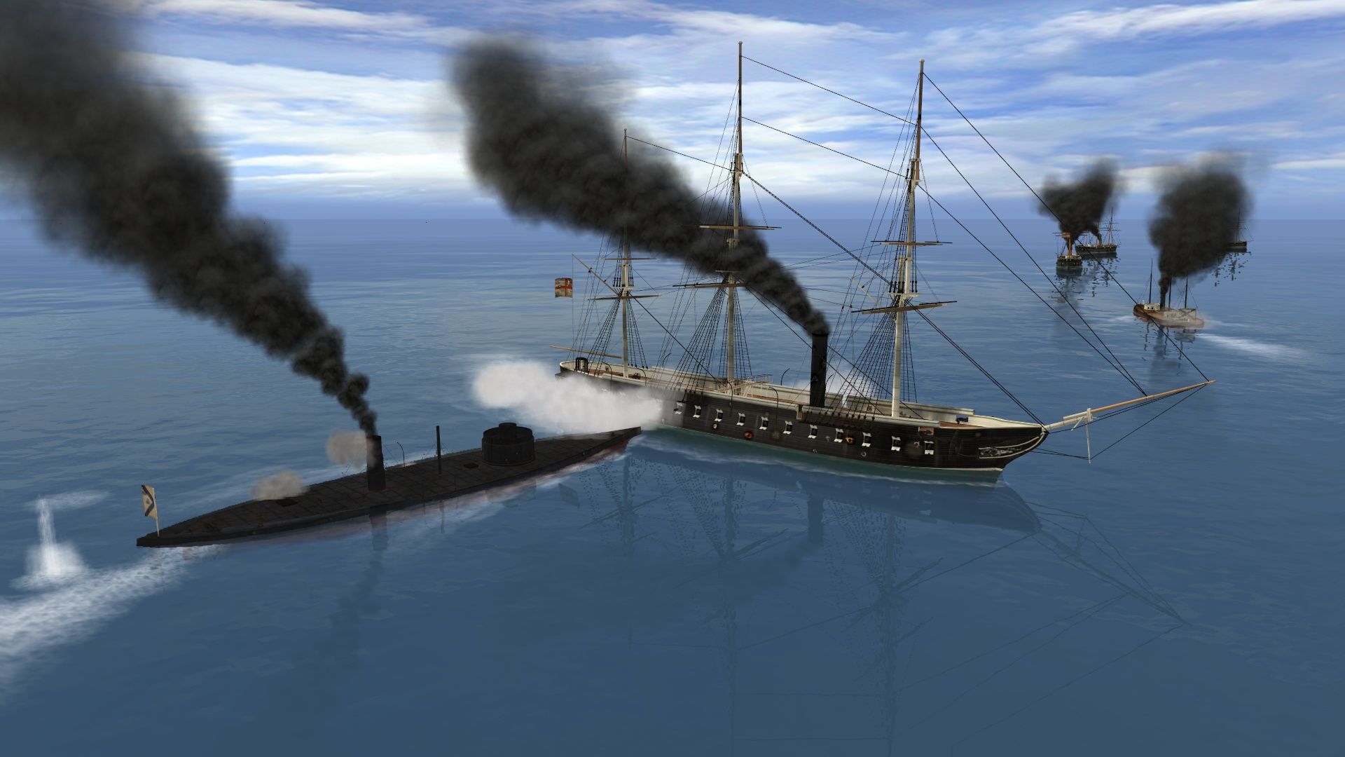 Скриншот из игры Ironclads: Anglo Russian War 1866 - 2