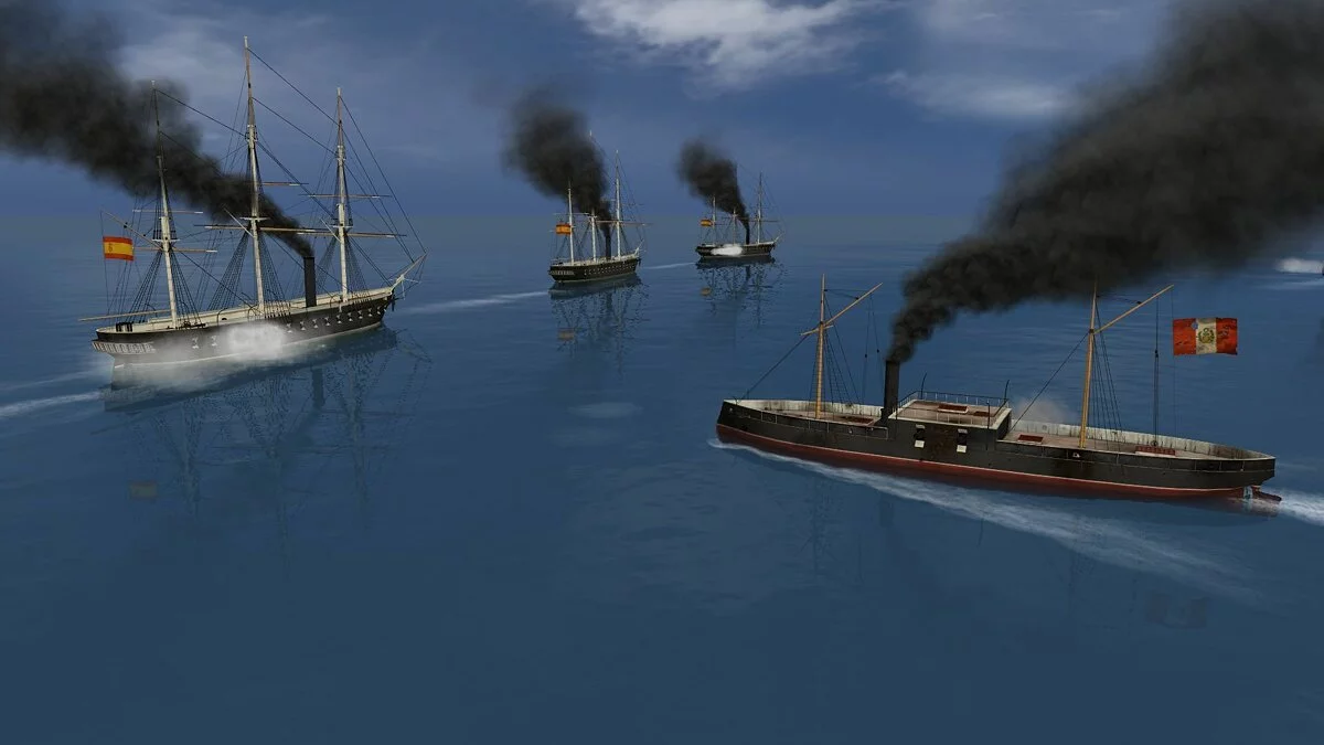 Скриншот из игры Ironclads: Chincha Islands War 1866 - 21