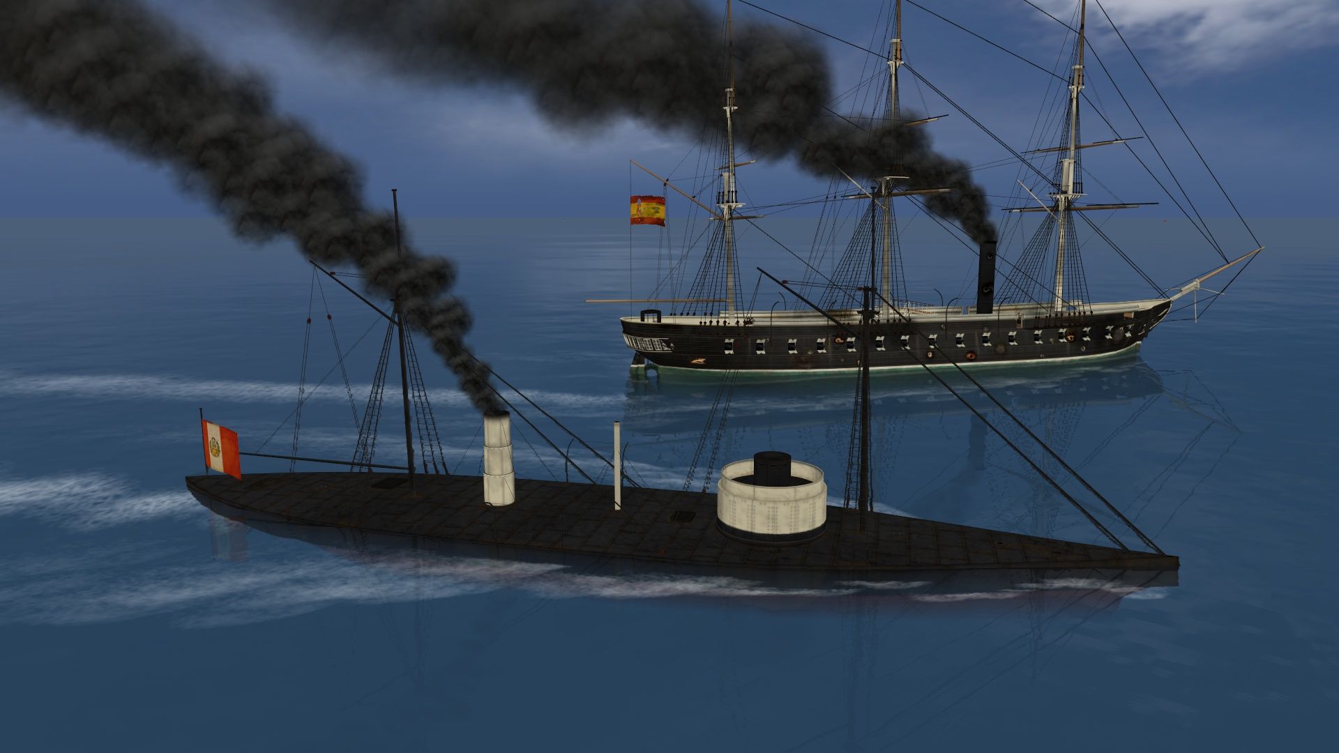 Скриншот из игры Ironclads: Chincha Islands War 1866 - 29