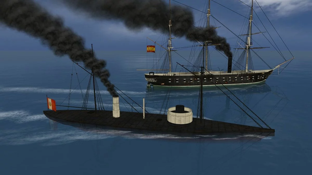 Скриншот из игры Ironclads: Chincha Islands War 1866 - 14