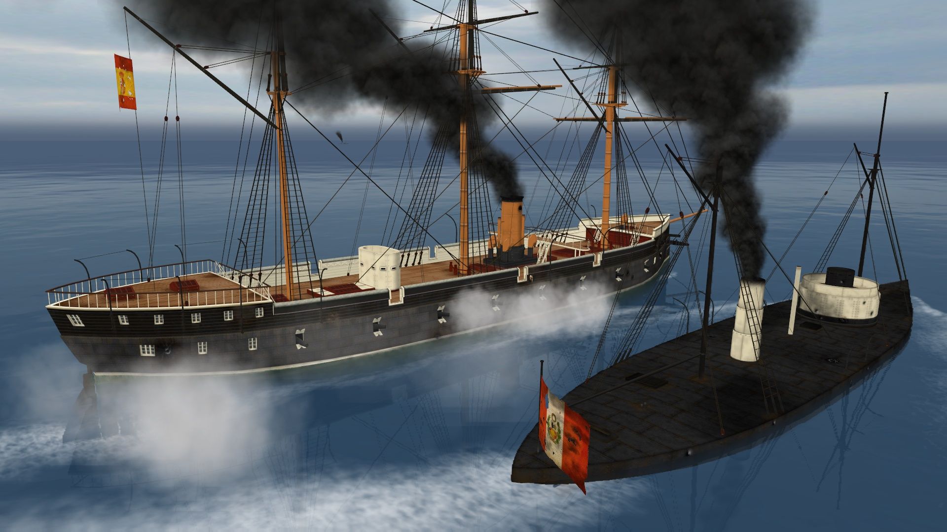 Скриншот из игры Ironclads: Chincha Islands War 1866 - 19