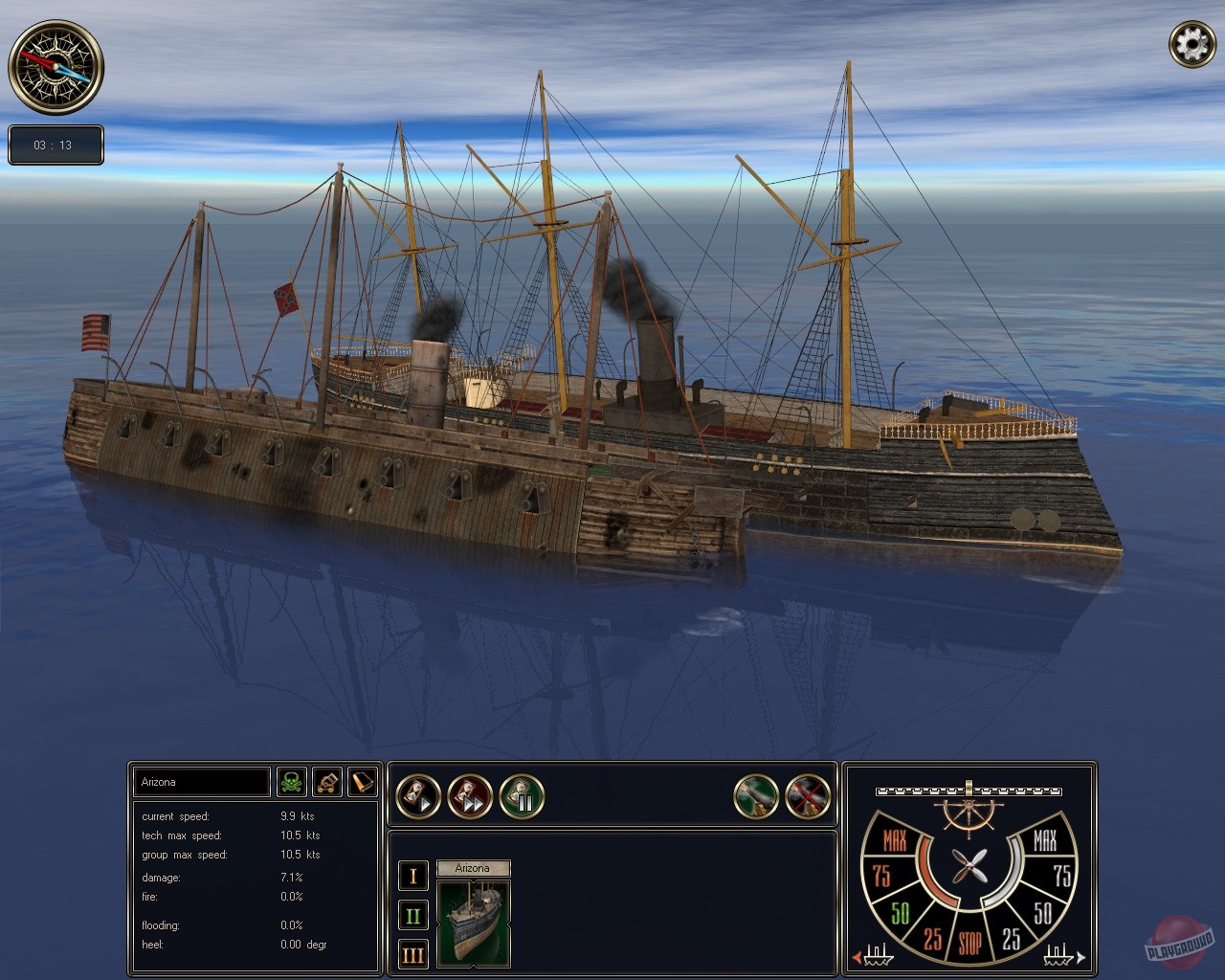 Скриншот из игры Ironclads: High Seas - 4