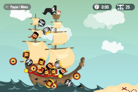 Скриншот из игры Booty Bounce - 2