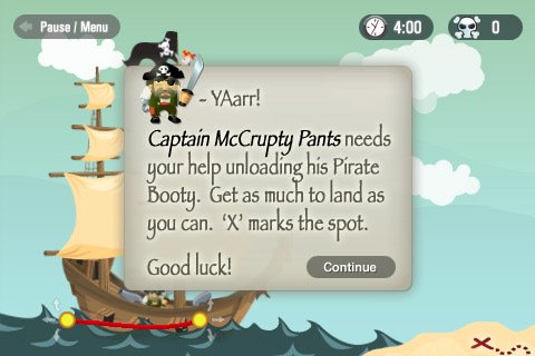 Скриншот из игры Booty Bounce - 3