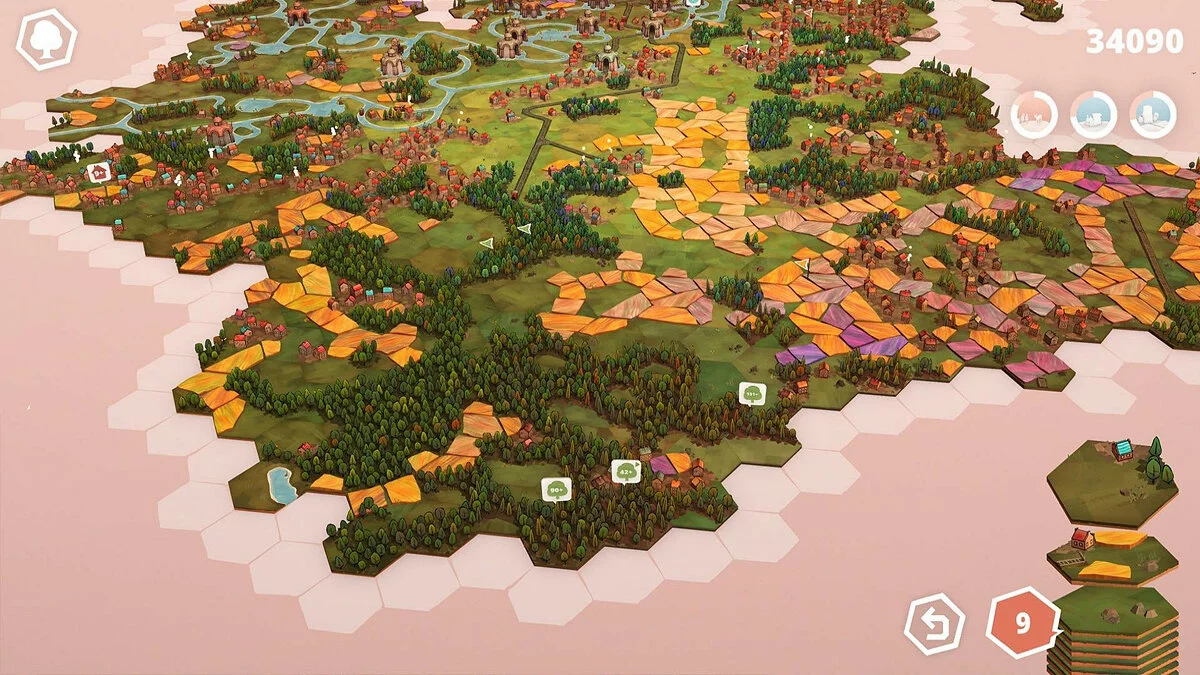 Скриншот из игры Dorfromantik - 41
