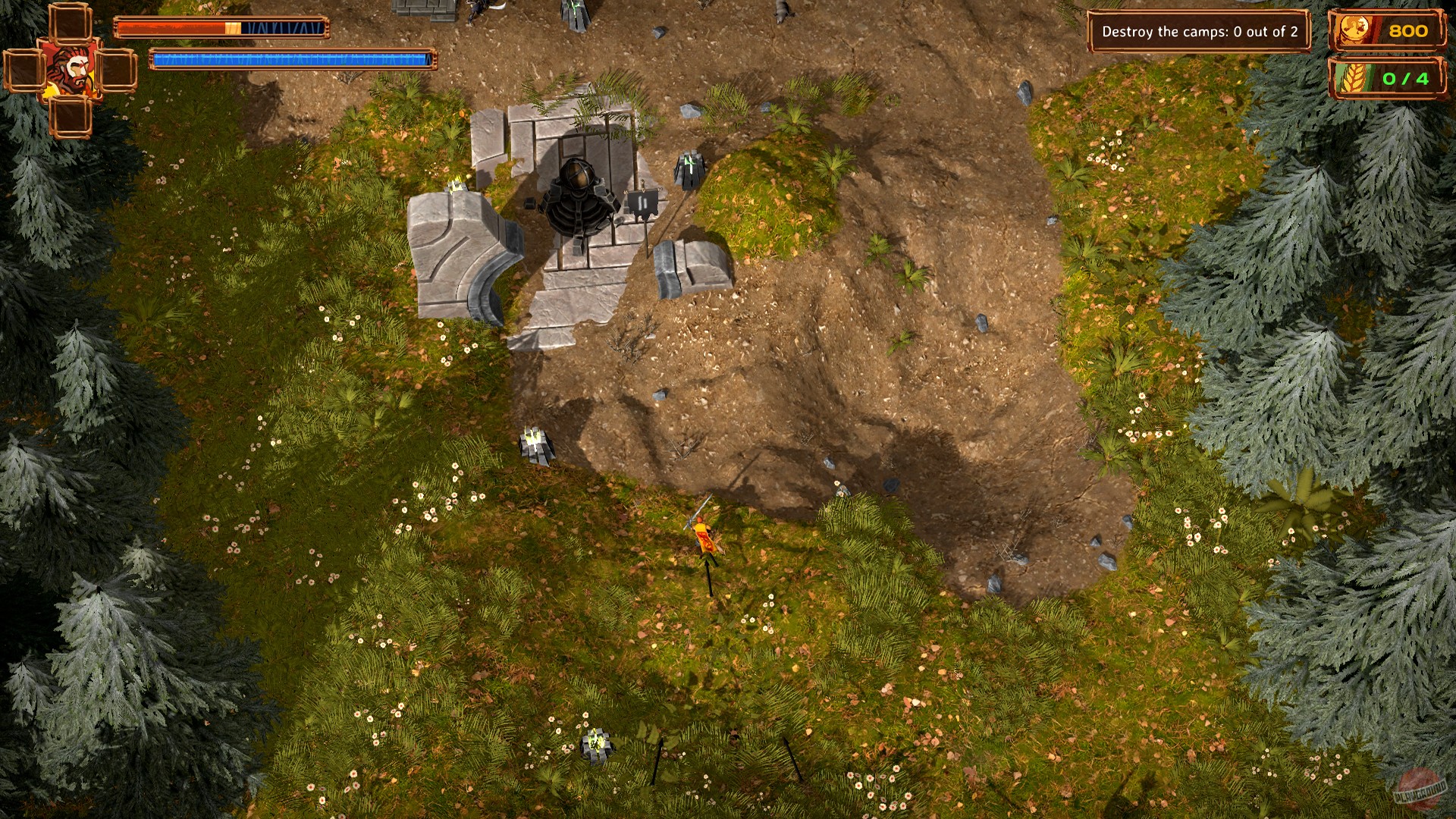 Скриншот из игры Lornsword Winter Chronicle - 4