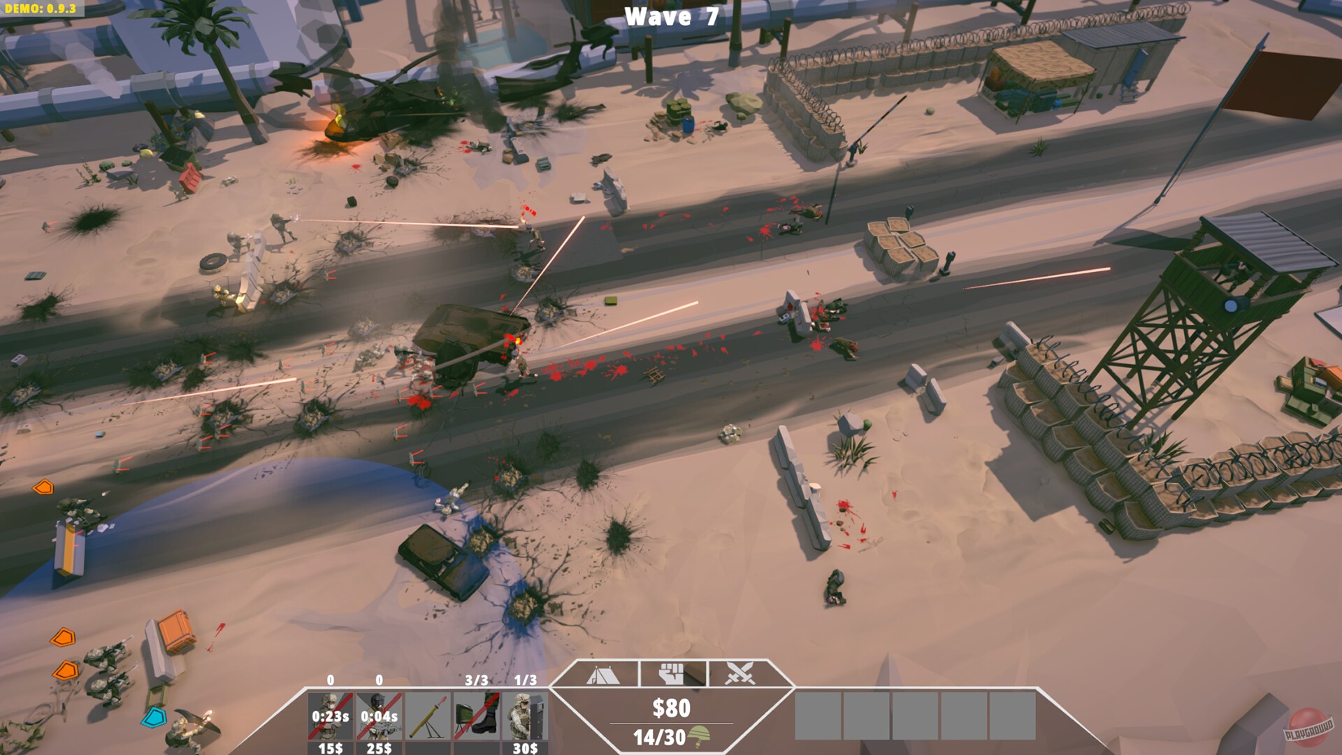 Скриншот из игры Operation: Polygon Storm - 9