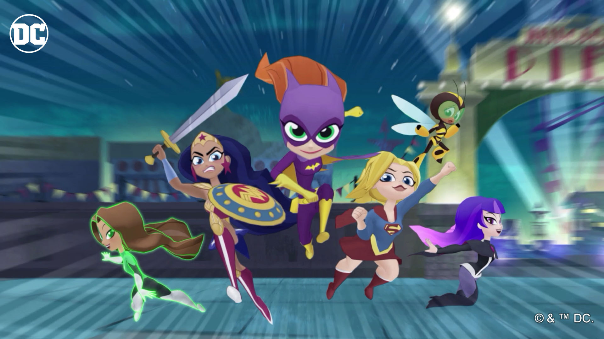 Скриншот из игры DC Super Hero Girls: Teen Power - 17