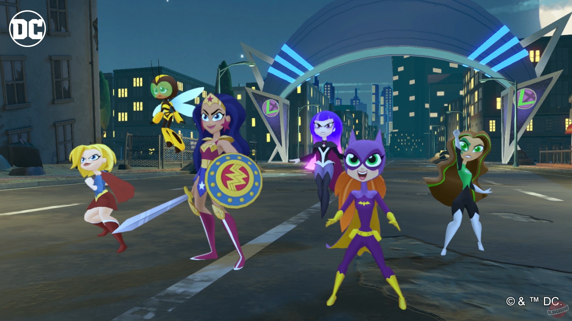 Скриншот из игры DC Super Hero Girls: Teen Power - 4