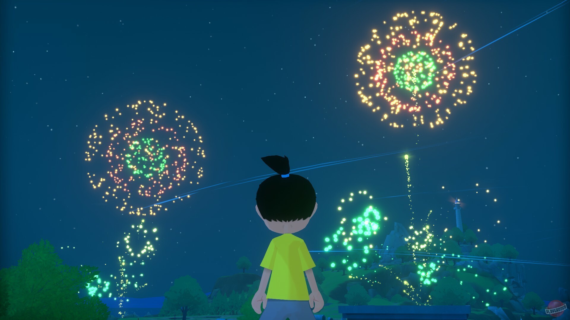 Скриншот из игры Natsu-Mon: 20th Century Summer Kid - 13