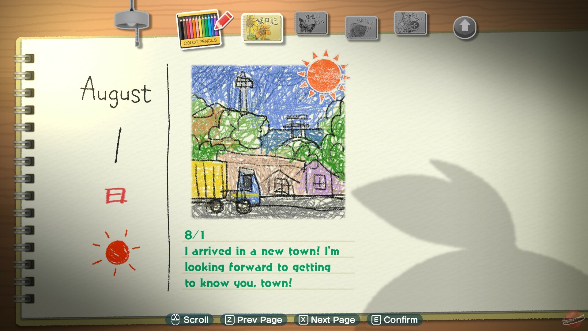 Скриншот из игры Natsu-Mon: 20th Century Summer Kid - 12