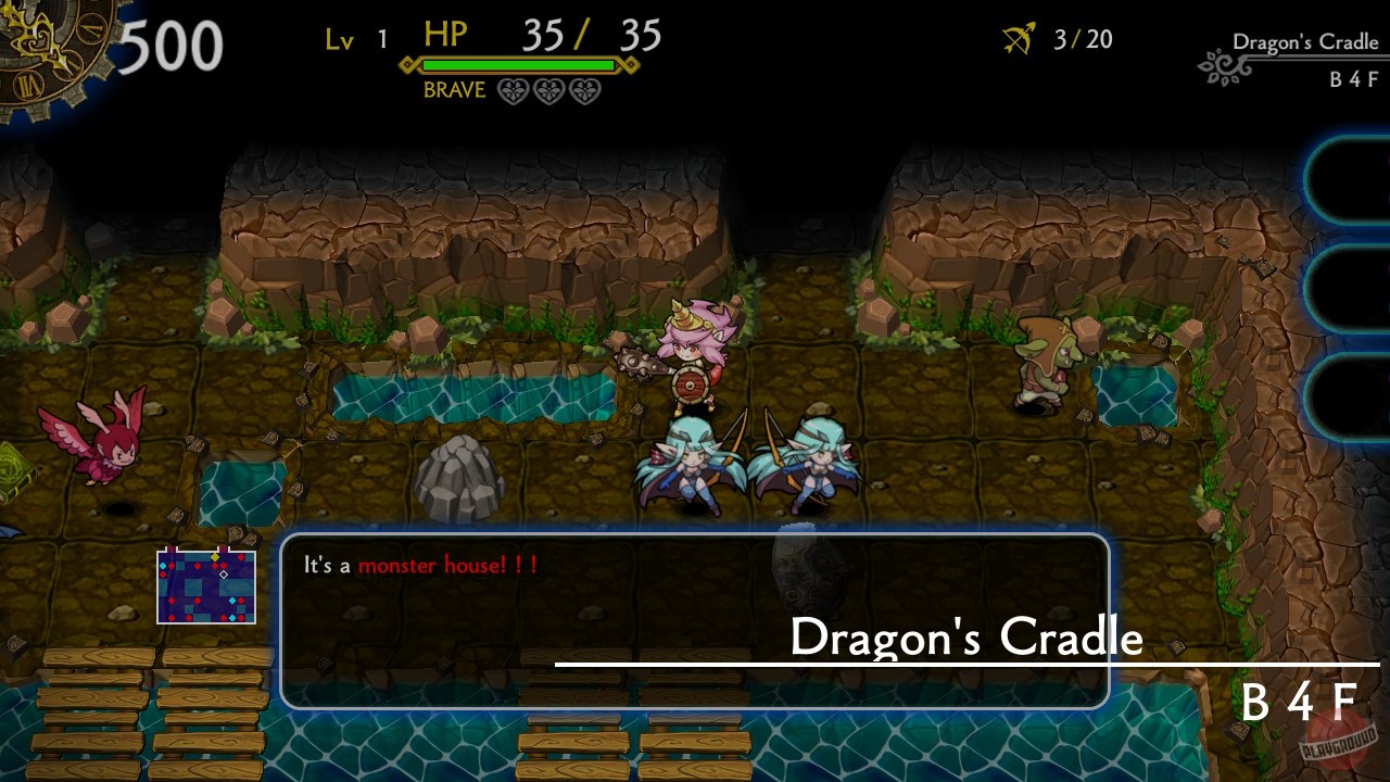 Скриншот из игры DragonFangZ - The Rose & Dungeon of Time - 2