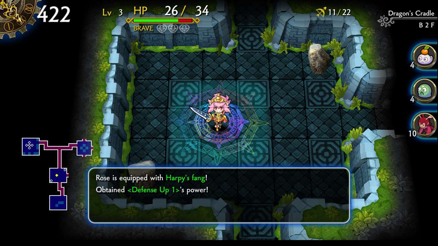 Скриншот из игры DragonFangZ - The Rose & Dungeon of Time - 7