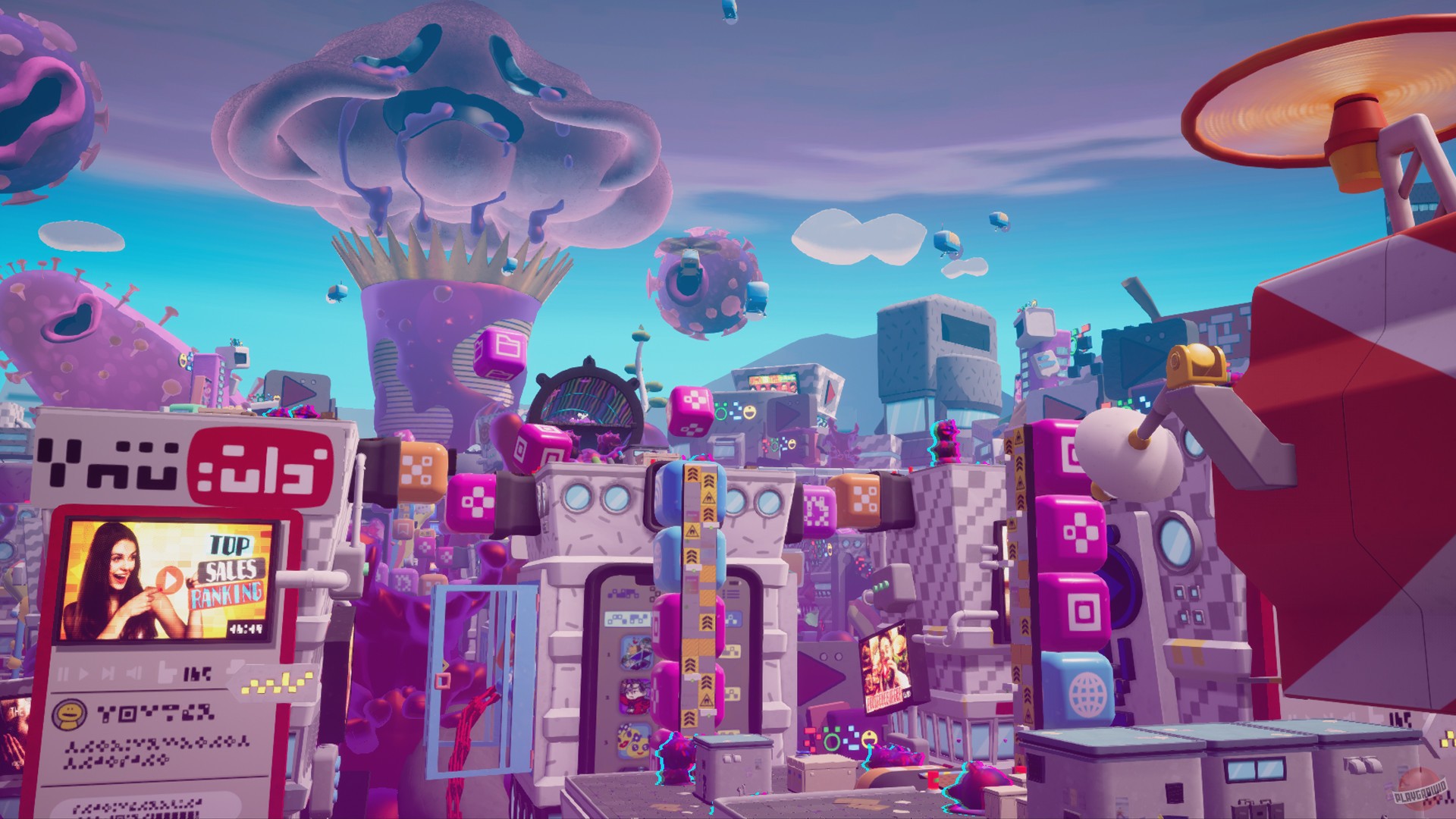 Скриншот из игры Glitch Busters: Stuck On You - 3