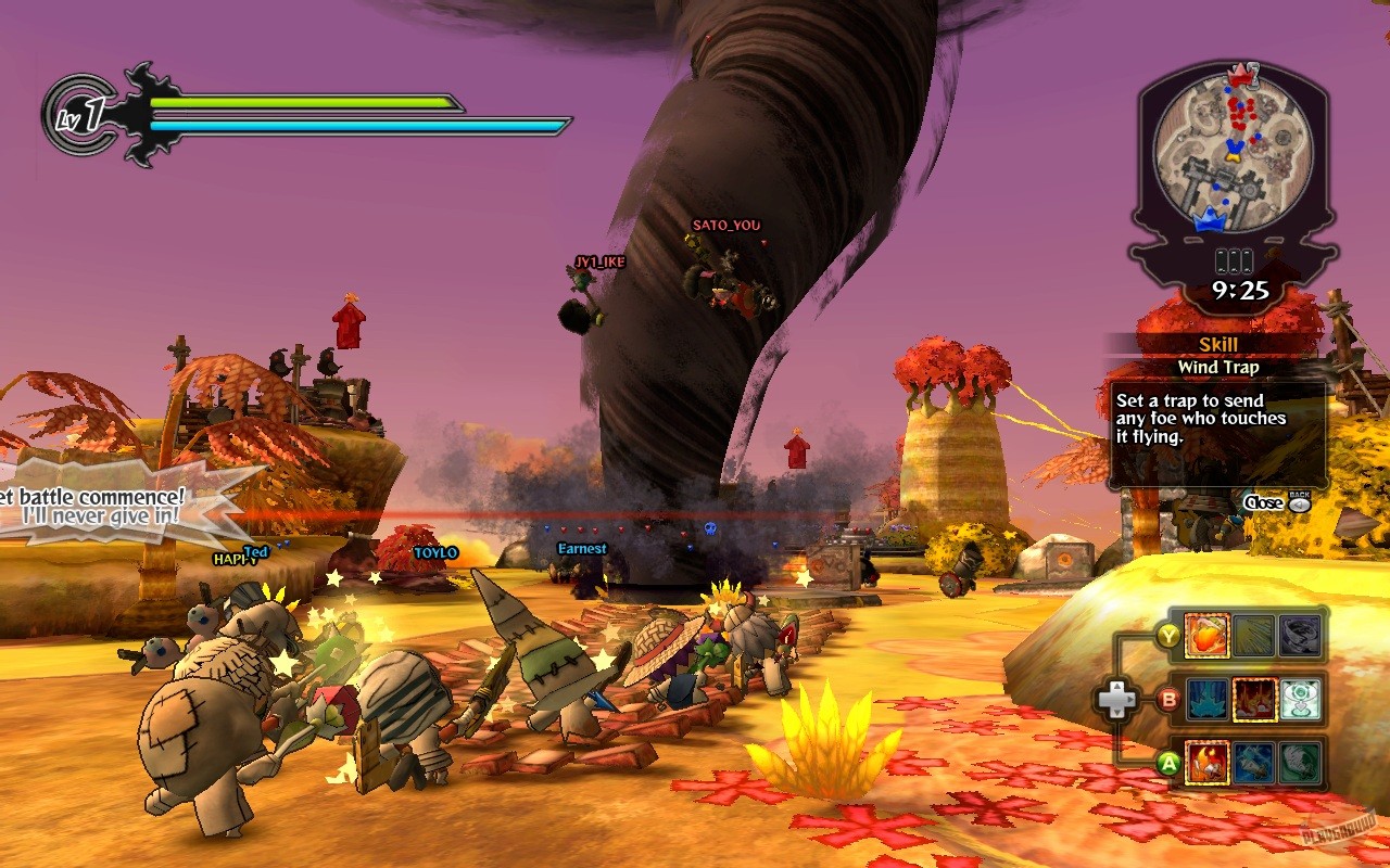 Скриншот из игры Happy Wars - 9