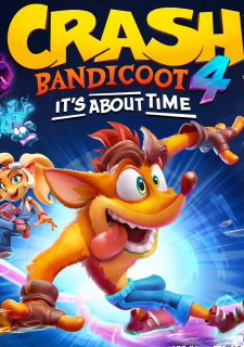 Обложка игры Crash Bandicoot 4: It's About Time