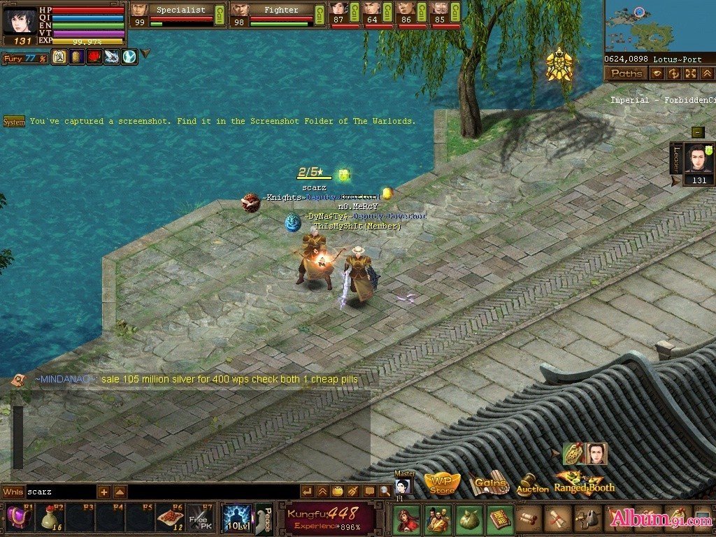 Скриншот из игры The Warlords - 1