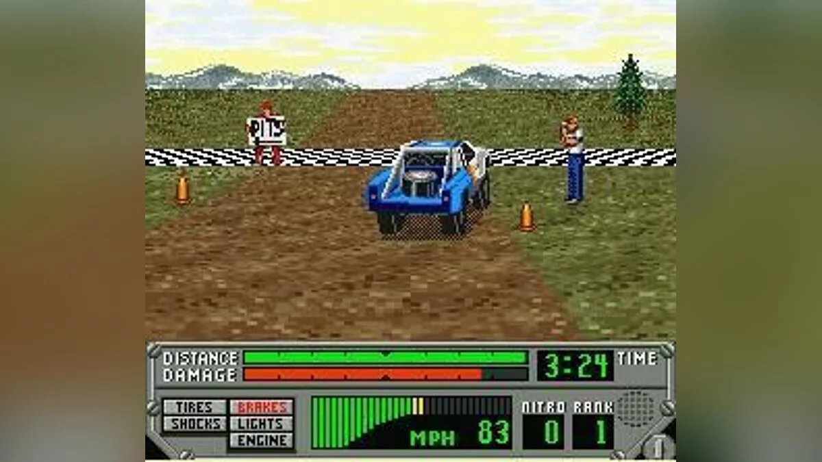 Скриншот из игры Super Off Road: The Baja - 2