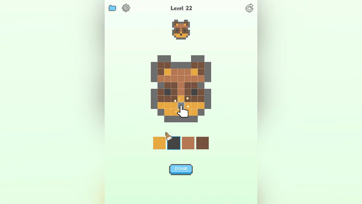 Скриншот из игры Pixel Paint! - 2