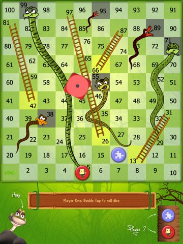Скриншот из игры Snake and Ladder - 3