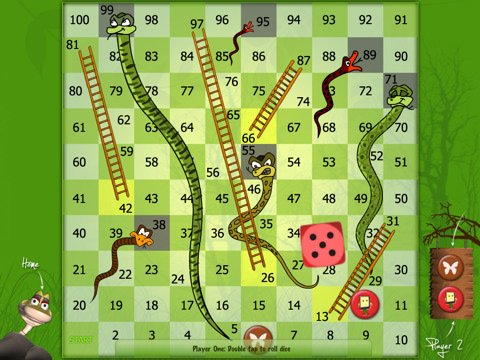 Скриншот из игры Snake and Ladder - 4
