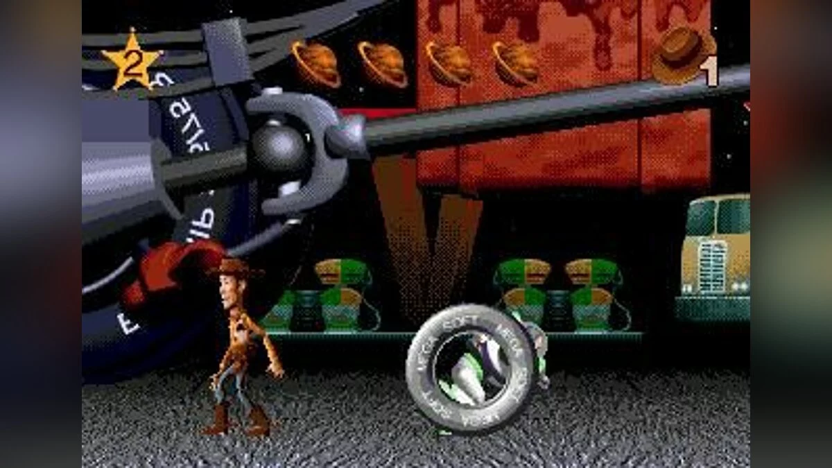 Скриншот из игры Disney's Toy Story - 9